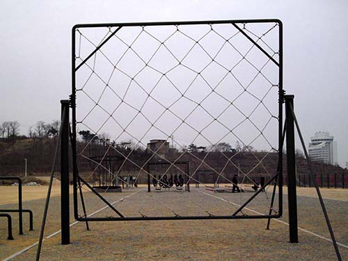 黑龙江400米渡海登训练器材｜绳网
